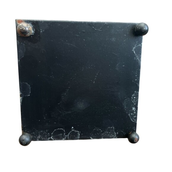 Lantern Stained Glass Style Dragonfly Floral 10" X 4" X 4" - Picture 6 of 6